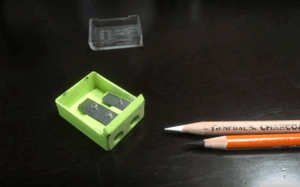 old school pencil sharpener